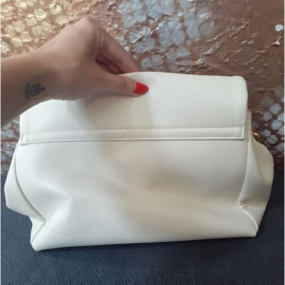 NWOT Zara Faux Leather Slouchy Shoulder Bag - Picture 8 of 15